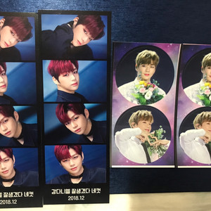 워너원 강다니엘 네컷,스티커 판매합니다