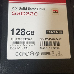 Transcend SSD320 128GB (SSD