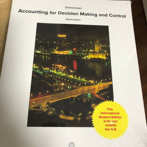 대학원서 Accounting for decisio