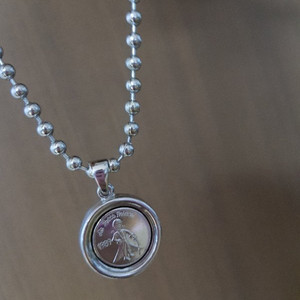어린왕자 코인목걸이
