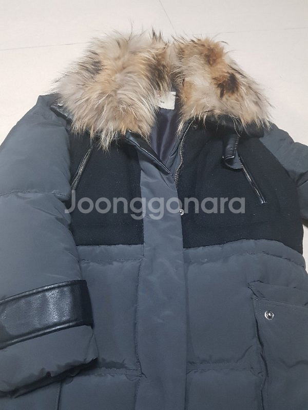오리털라쿤점퍼. 가격내녀요--3