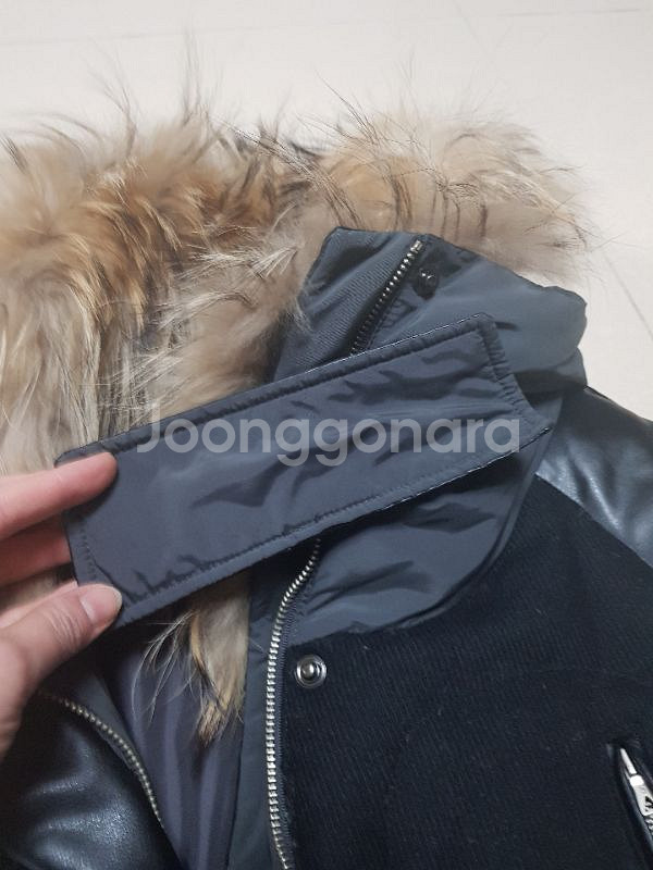 오리털라쿤점퍼. 가격내녀요--5