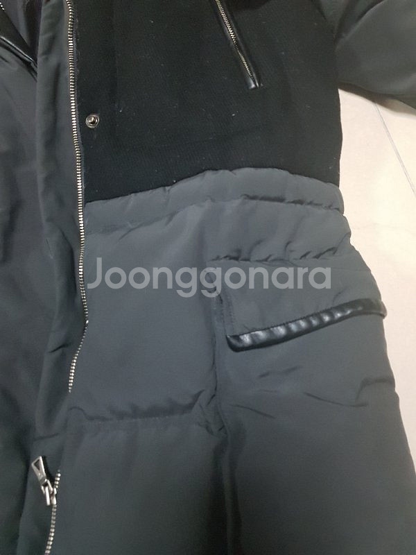 오리털라쿤점퍼. 가격내녀요--7
