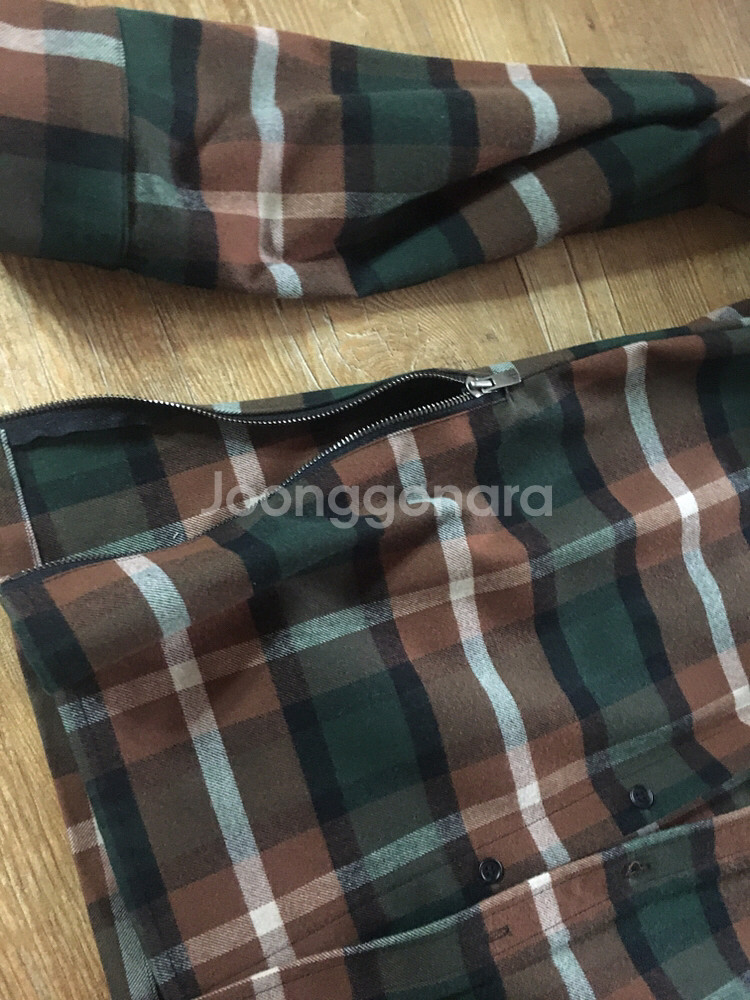 덕다이브 공용 체크 남방--1