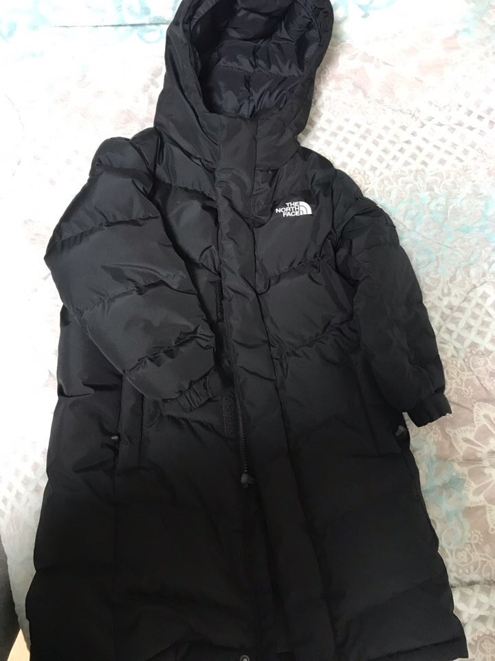 노스페이스 유아 어린이 롱패딩--4