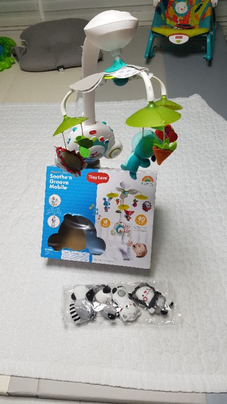 2018 타이니러브 모빌 판매해요 (거치대, 흑백--6