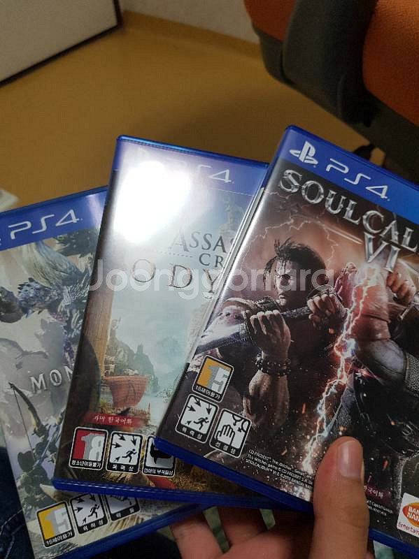 몬헌, 소울칼리버6, 어크 오디세이 팔아요--0