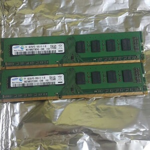 ddr3 4g 10600u 2개팝니다