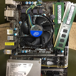 i5-3570,8g,asrock B75m,ssd