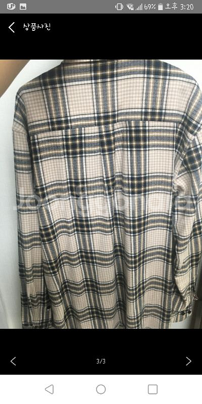 제로 체크 플란넬 셔츠--0