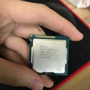 인텔 코어 i3 3220 cpu 팝니다 급처