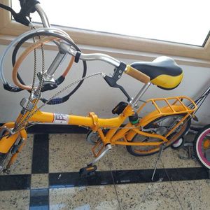 부산 직거래ㅡ여성용 베네통 접이식 자전거 