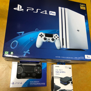 ps4 프로1tb + 듀얼쇼크 + 맥스슈터라이트 