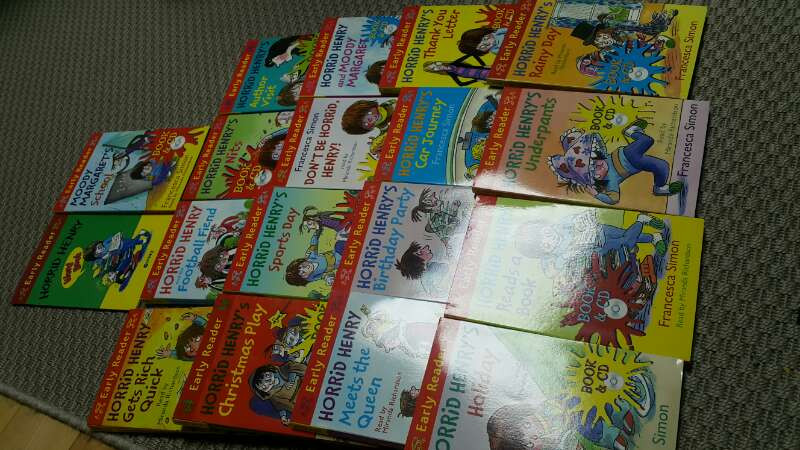 호리드 헨리 17권 + cd 17  + 워드북 풀--1