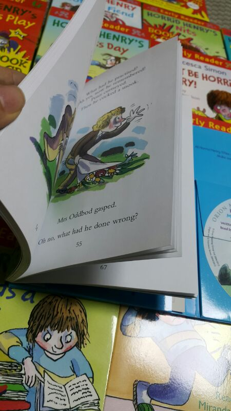 호리드 헨리 17권 + cd 17  + 워드북 풀--3