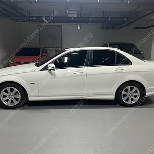 벤츠 W204 C200 CGI / 2011 / 158,200km / 7,500,000원 / 보험이력 0원, 무사고