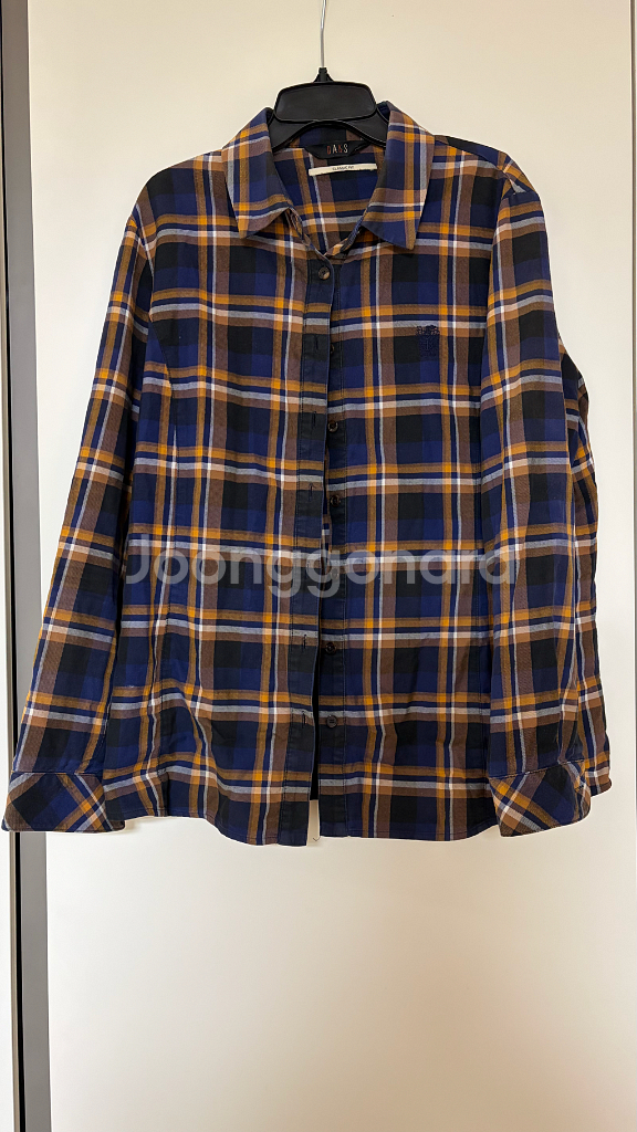 닥스 체크 셔츠--3