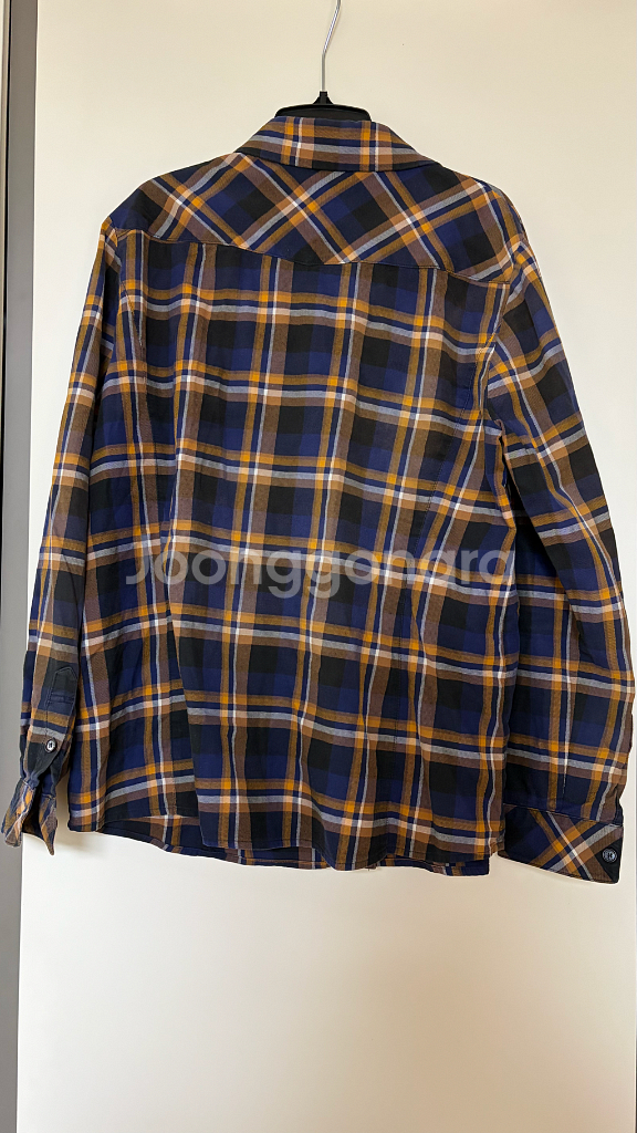 닥스 체크 셔츠--4