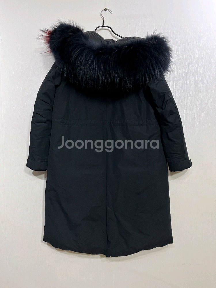 BEANPOLE 빈폴 스포츠 롱 구스다운 폭스 퍼 점퍼 S--7