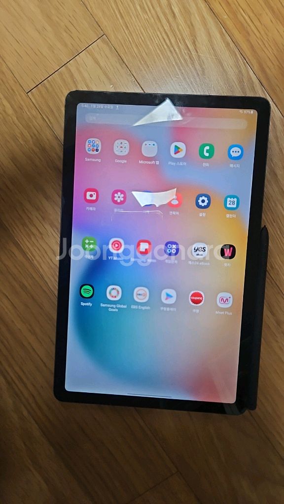 삼성 갤럭시 탭 S6 Lite Wi-Fi 64GB, 박스 및 S펜 포함--7