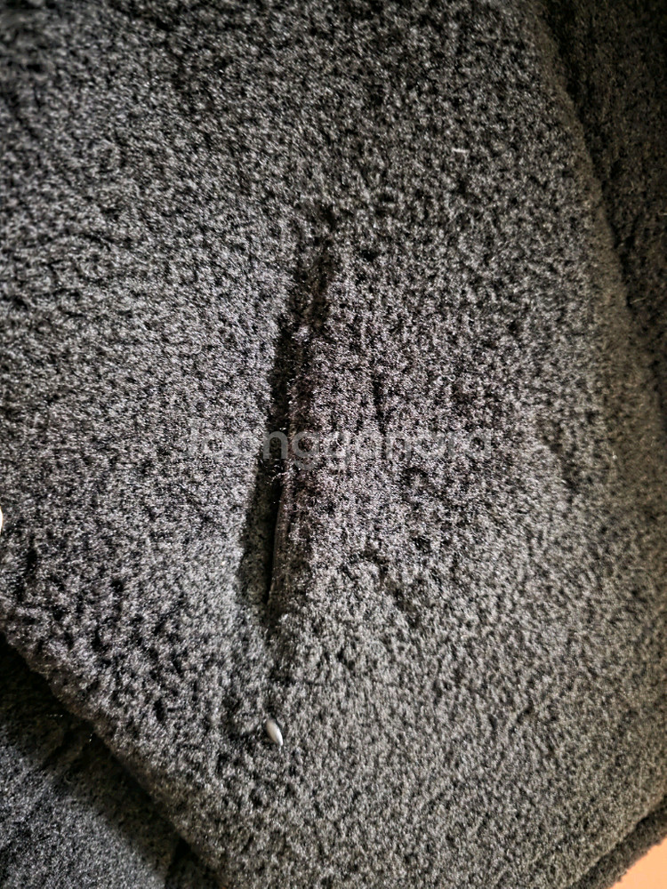 (새상품) 블랙 리버시블 스웨이드 롱무스탕(국내 상품)(큰 사이즈도가능)--15