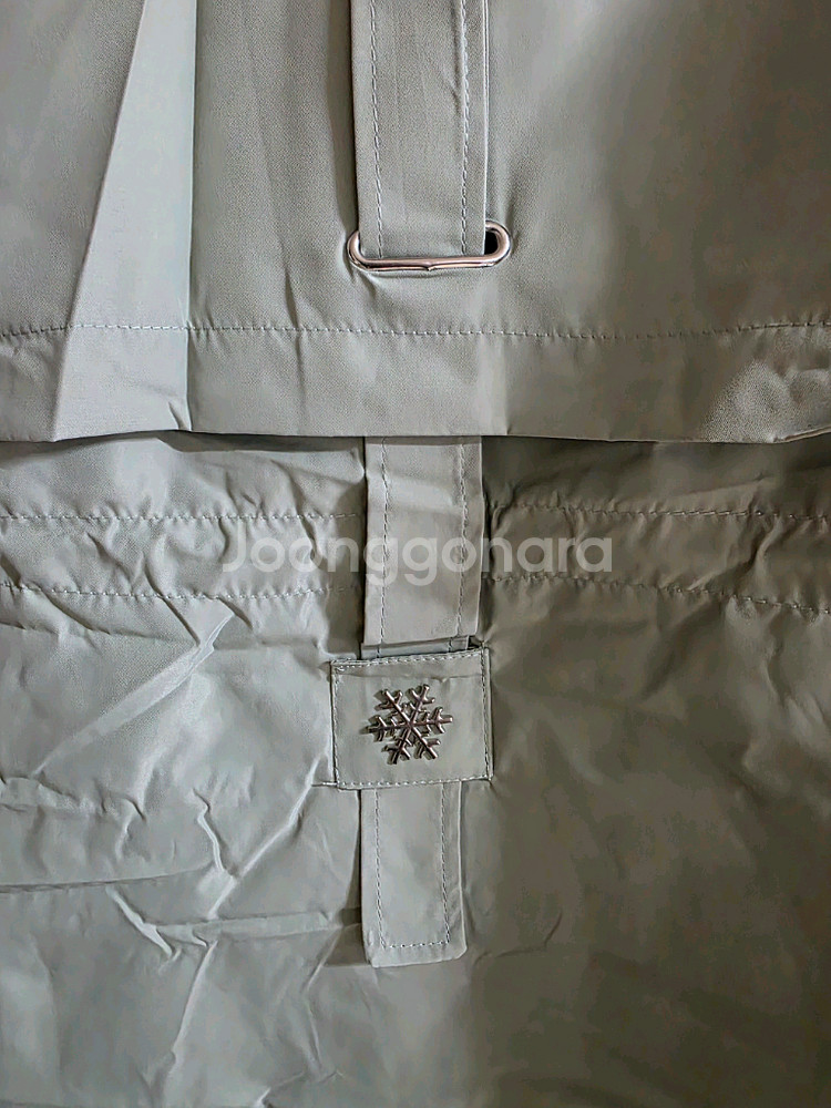 (새상품) 안쪽 털 민트색 후드퍼 롱패딩(55추천)--11