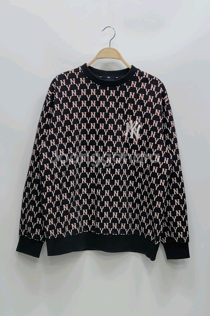 MLB 21FW 엠엘비 뉴욕양키즈 모노그램 오버핏 맨투맨 / 100(L)--10