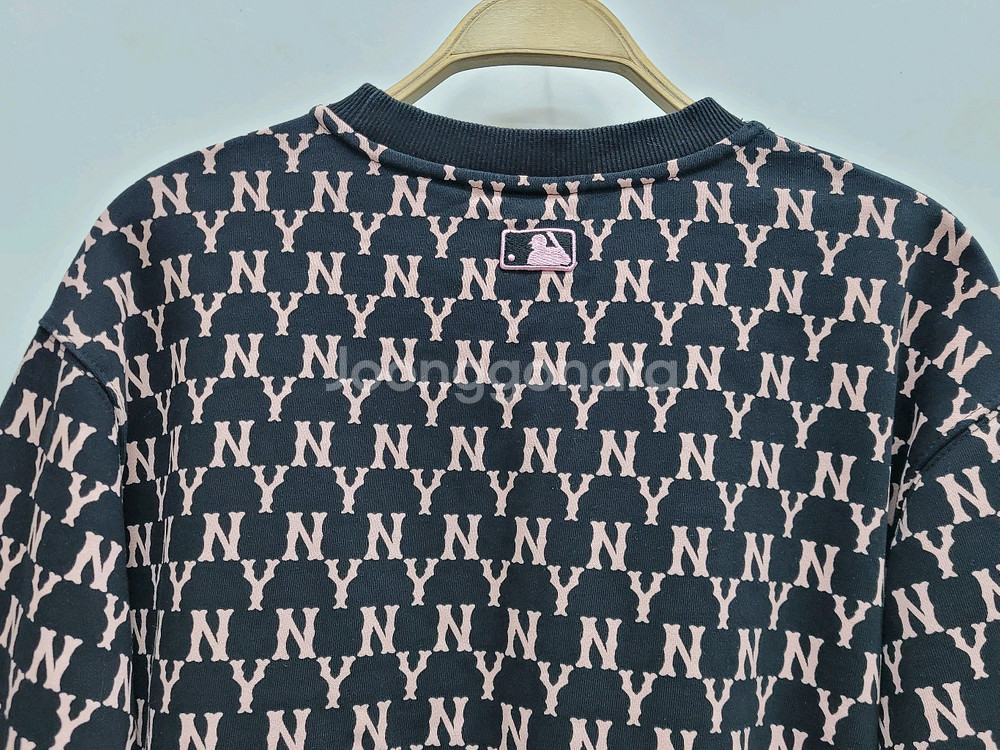 MLB 21FW 엠엘비 뉴욕양키즈 모노그램 오버핏 맨투맨 / 100(L)--14