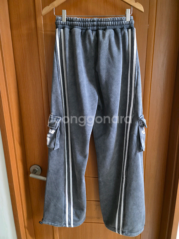 (새상품)피그먼트워싱 고퀄 특이한 디자인 셋업(남녀공용)--14