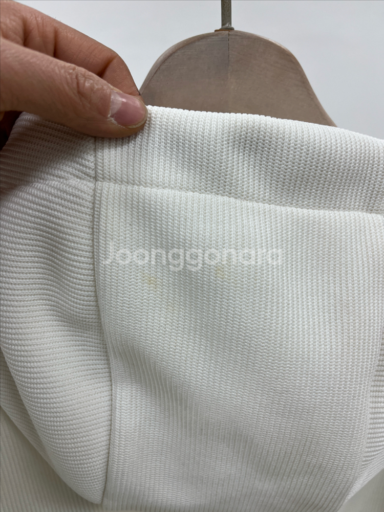 필라 니트후드 집업 105--10