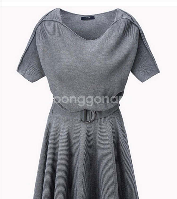 SYSTEM 시스템 니트 원피스--6