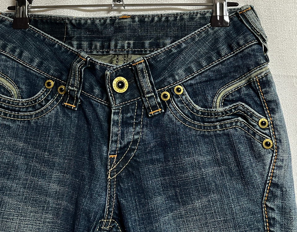 리바이스 타입1 웨스턴 로우라이즈 부츠컷 데님팬츠 26--10