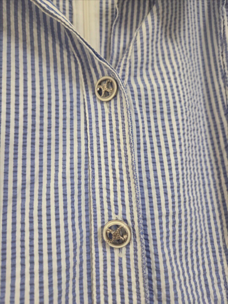 한섬 23ss 마인 스트라이프 셔츠 원피스 66--8